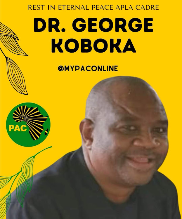 Soweto doctor George Koboka was killed on Friday