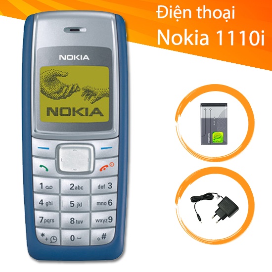 Điện Thoại Nokia 110I Chính Hãng - Danh Bạ 200 - Pin 900 Mah