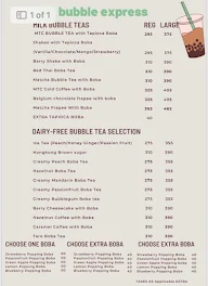 My Tea Chapel Pinsa Pizza Waffle And Tea menu 2