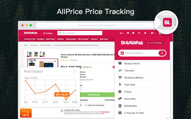 Bukalapak Price Tracker Preview image 5