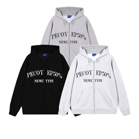 Áo Khoác Nỉ Hoodie Zip Meco Form Rộng Nam Nữ Unisex