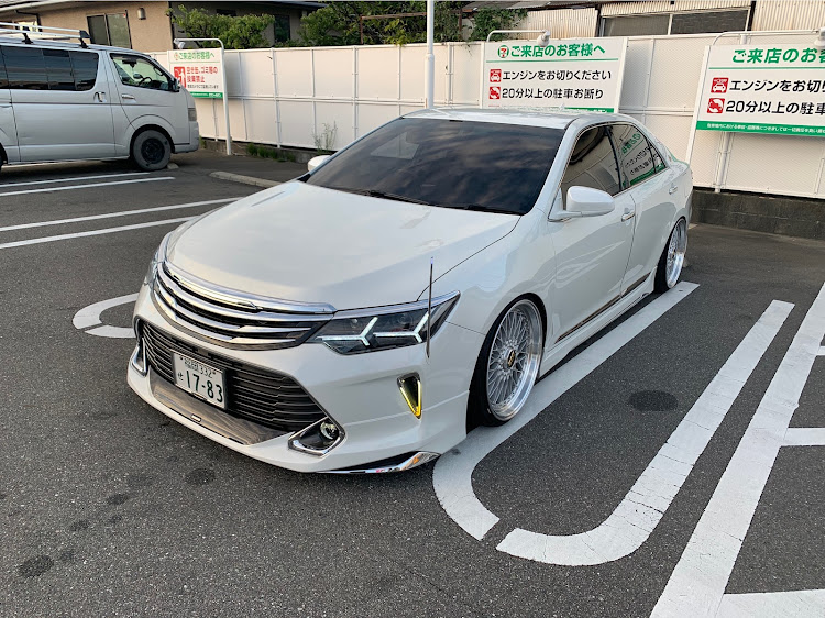 カムリの50カムリ・BBS SUPER RS・おかえり愛車・愛車が一番・熱中症にご注意をに関するカスタム事例の投稿画像1枚目