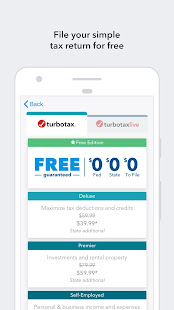 tax turbotax max app refund guaranteed return google install apps intuit