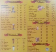 Cafe Crush menu 1