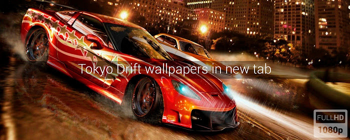 Tokyo Drift Wallpapers New Tab marquee promo image