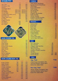 Kolkata Rolls menu 2