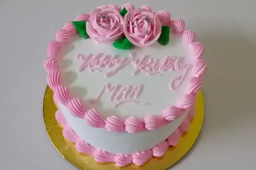 Pink Rose Pineapple Cake [500 Grams]