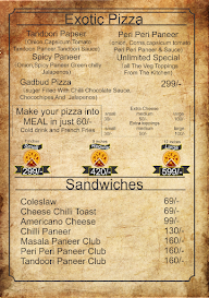 Unlimited Pizza menu 4