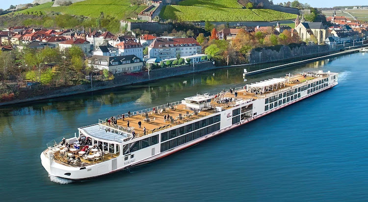 One of four longships purpose-built for France's Seine River, Viking Kari mostly sails from Paris to the heart of Normandy.