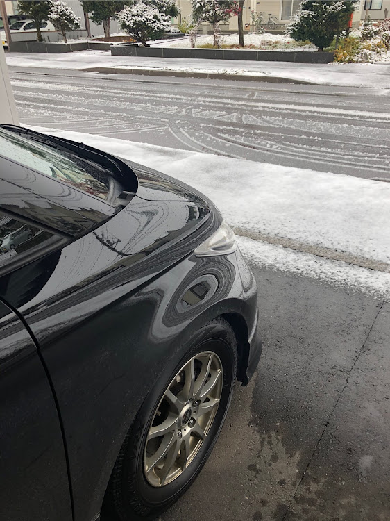エリシオンのエリシオン・雪降って来た・嫌な時期が来るに関するカスタム事例の投稿画像1枚目