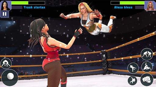 Screenshot Bad Girls Wrestling Game