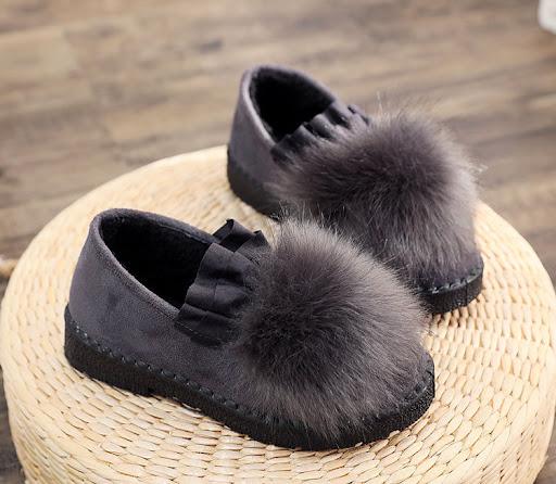 Title 10, Womens Cotton Fleece Winter Beanie Shoes, offe...