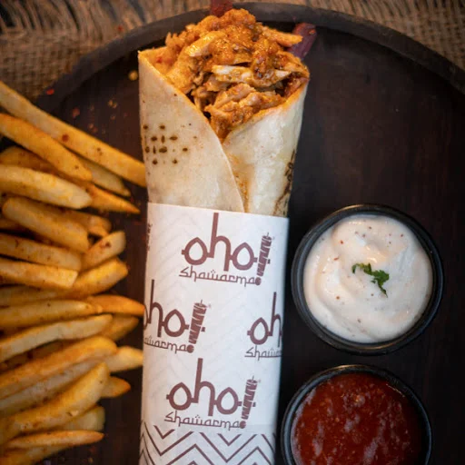 Chicken Schezwan Shawarma