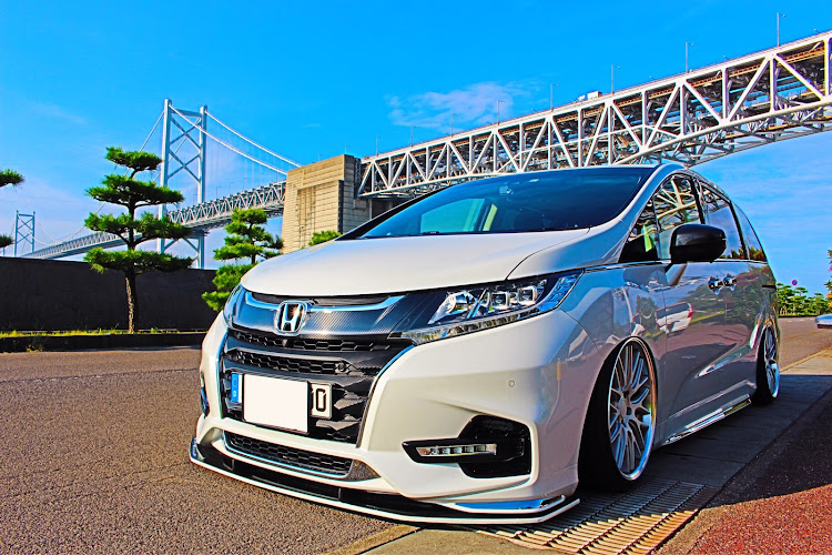 オデッセイの後付けサンルーフ・エアサス・RC camber union・ピックアップ一度でも載ってみたい・アウトリップに関するカスタム事例の投稿画像1枚目