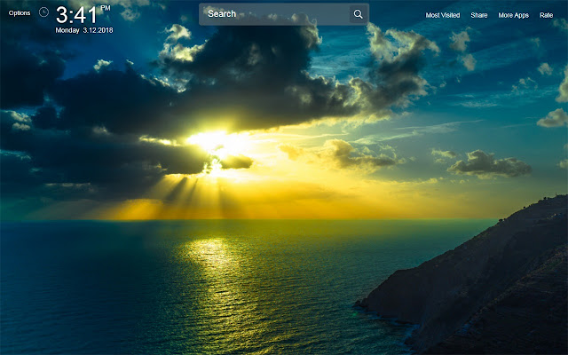 Sunset Wallpapers Theme New Tab