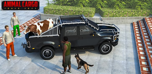 Real Animal Cargo Truck Game