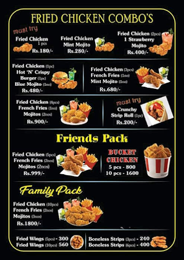 Madras Bites menu 