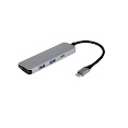 Cáp Chuyển Đổi USB Type C 4 in 1 To USB Type C, HDMI, 2 x USB 3
