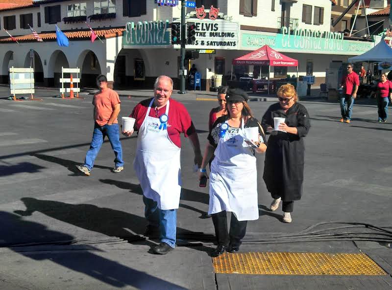 Bob, Kim And Ashley On Their Way To Turn In Their Chili