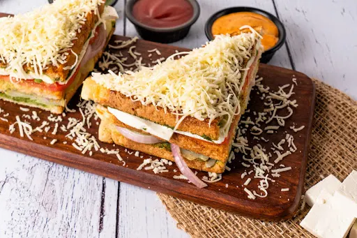 Veg Paneer Cheese Grilled Sandwich