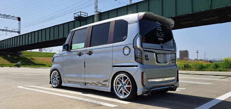 Nボックスカスタムのぽかぽか陽気☀️・1人ドライブ✨🚗💨🎶・カメ活・宮の陣河川敷駐車場・吉野ヶ里王仁公園に関するカスタム事例の投稿画像3枚目