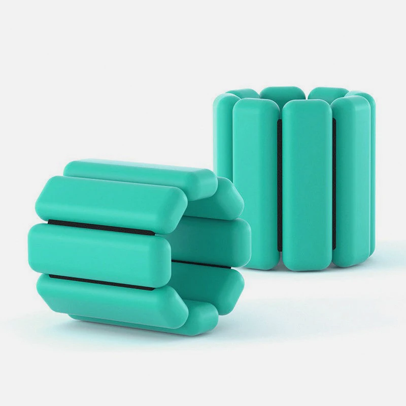 Brazalete deportivo de silicona con peso para fitness Mejora tu entrenamiento con resistencia ajustable y comodidad. Ideal para ejercicios.