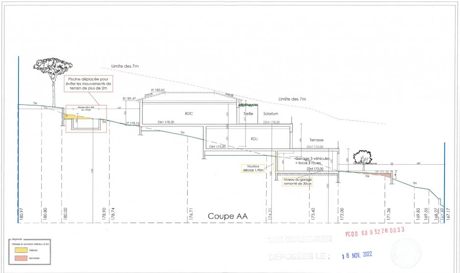 Vente terrain  1425 m² à Peymeinade (06530), 315 000 €