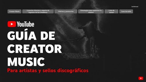 Guía de Creator Music para artistas y sellos discográficos