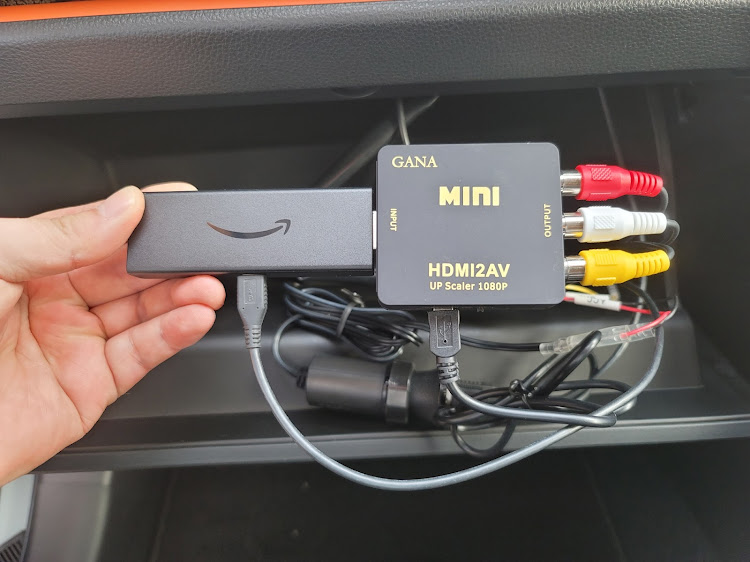 RAV4のrav4・rav4adventure・トヨタディスプレイオーディオ・Amazon Fire TV Stick・Fire TV Stickに関するカスタム事例の投稿画像3枚目