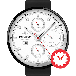 Silver Knight watchface by Imperium