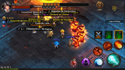 Donjon Chronique captures d'écran apk mod pirater preuve 1