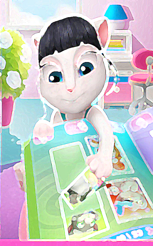 Android application Art Sevimli Kedi screenshort