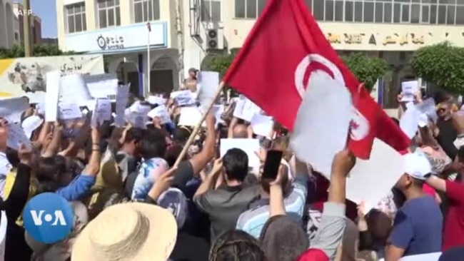 Demonstrations against the presence of migrants in Sfax