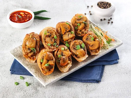 Mushroom Spring Roll