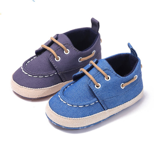 Title 1, Canvas Shoes Boys Baby Peas Soft-soled Non-slip...