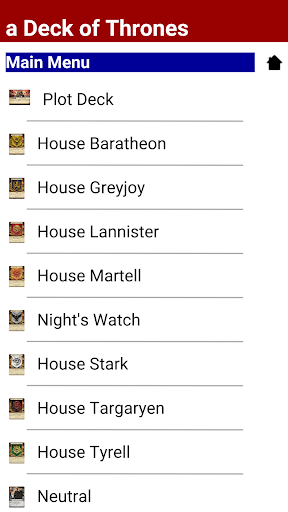 A Deck of Thrones