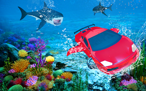 Underwater Submarine Race Car Flying 1.0 APK + Mod (Unlimited money) for Android