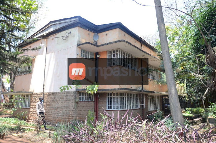 The late Orie Rogo Manduli residence at Ardwyn House in Riverside, Nairobi