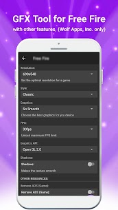 Wolf Game Booster Pro APK (Na may mga advanced na setting) 4