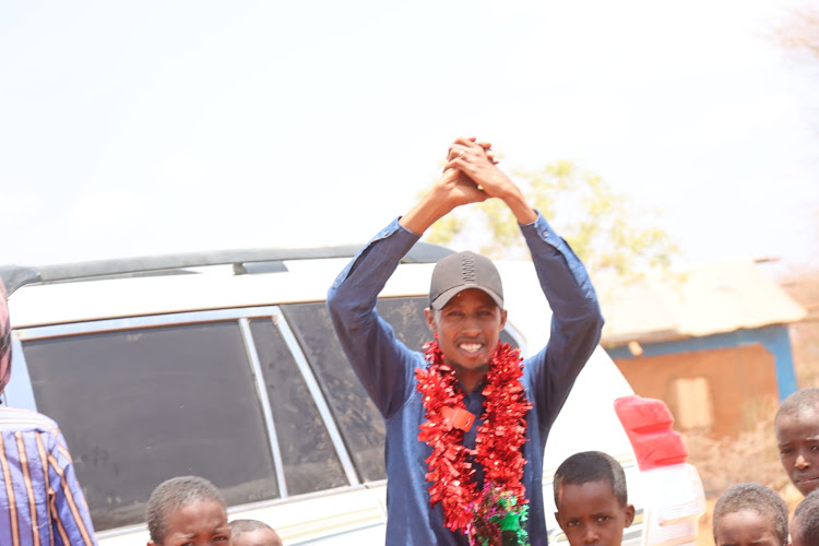 Footballer Daud Mohamed endorsed to view as MCA in Wajir County.