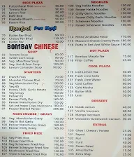 Dosa Plaza menu 3