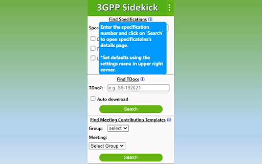 3GPP Sidekick