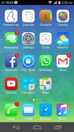 iPear HD iOS Launcher