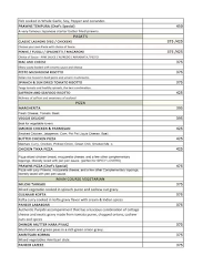 Baffin Bay menu 6