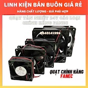 Quạt Tản Nhiệt 24V 4X4 6X6, 8X8, 12X12Cm