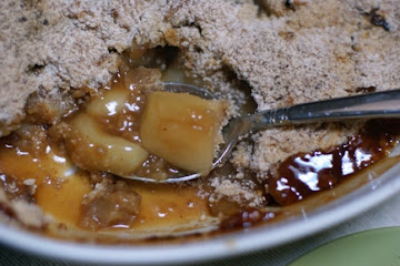 Caramel Apple Crisp