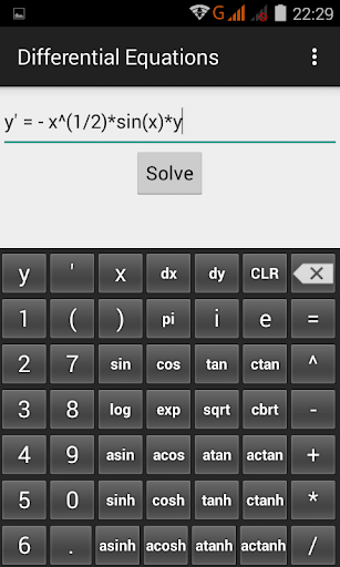 Differential Equations Steps