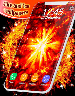 Fire & Ice Live Wallpaper(圖8)-速報App