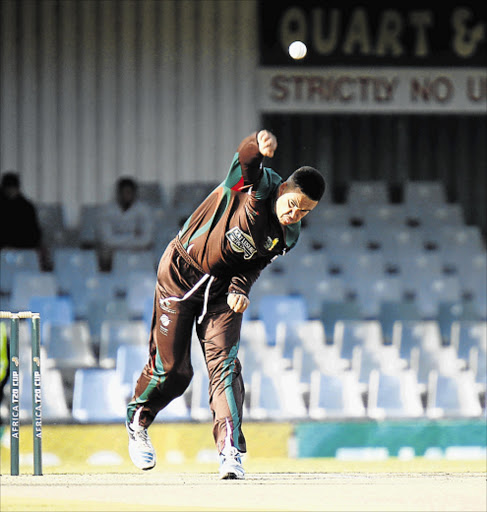 STRAIGHT TO THE POINT: Clayton Bosch has impressed for Border with some exceptional bowling, and has now earned a call up to the Warriors squad for their match against the Cobras this week Picture: GALLO IMAGES