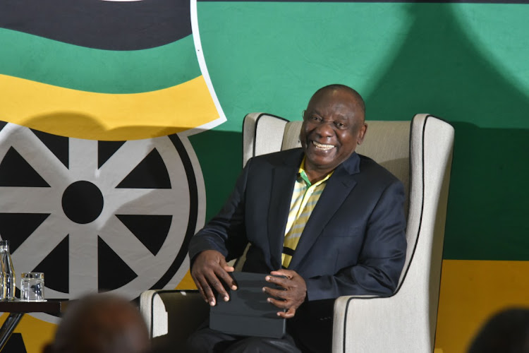 ANC president Cyril Ramaphosa. Picture: FREDDY MAVUNDA